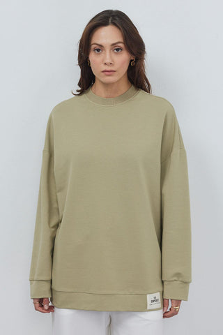 Poen Oversize Sweatshirt Green