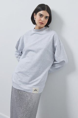 Poen Oversize Sweatshirt Gray
