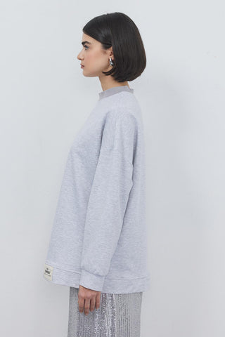 Poen Oversize Sweatshirt Gray