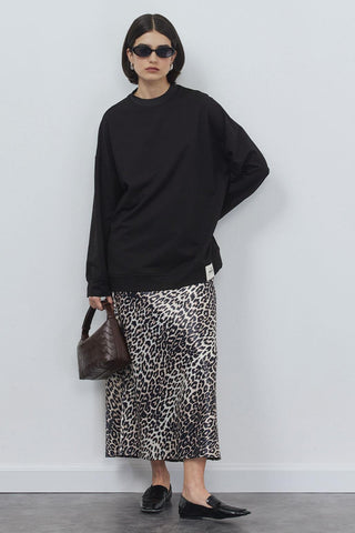 Poen Oversize Sweatshirt Black