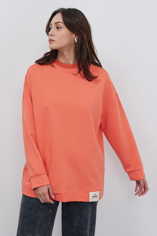 Poen Oversize Sweatshirt Light Pink