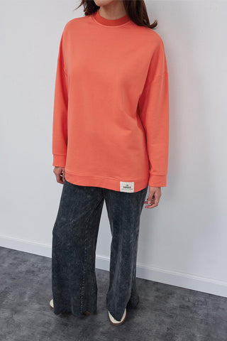 Poen Oversize Sweatshirt Light Pink