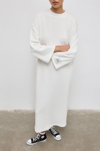 Relaxed Fit Dress Ecru