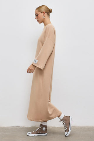 Relaxed Fit Dress Stone