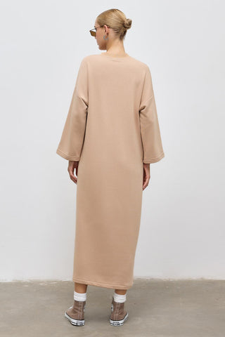 Relaxed Fit Dress Stone