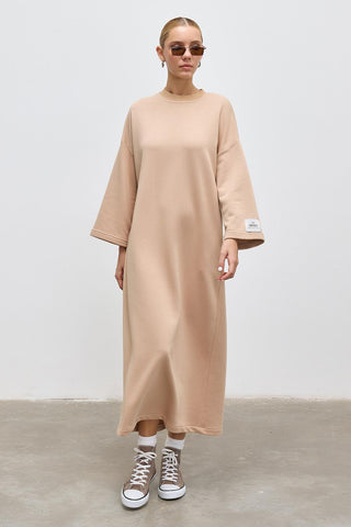 Relaxed Fit Dress Stone