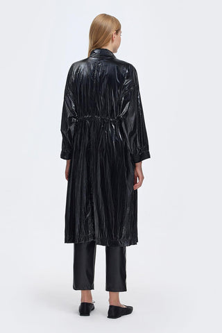 Relaxed Fit Trench Black