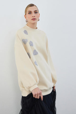 Rhythm Embroidered Tunic Bone