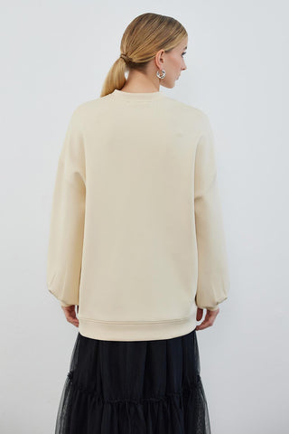 Rhythm Embroidered Tunic Bone