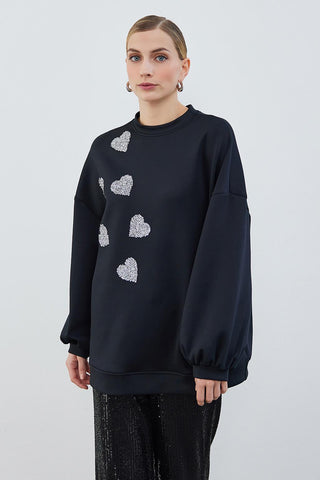 Rhythm Embroidered Tunic Black