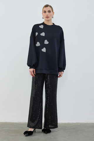 Rhythm Embroidered Tunic Black