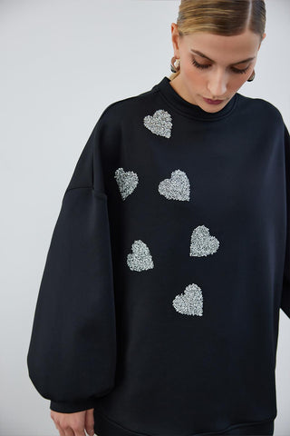 Rhythm Embroidered Tunic Black