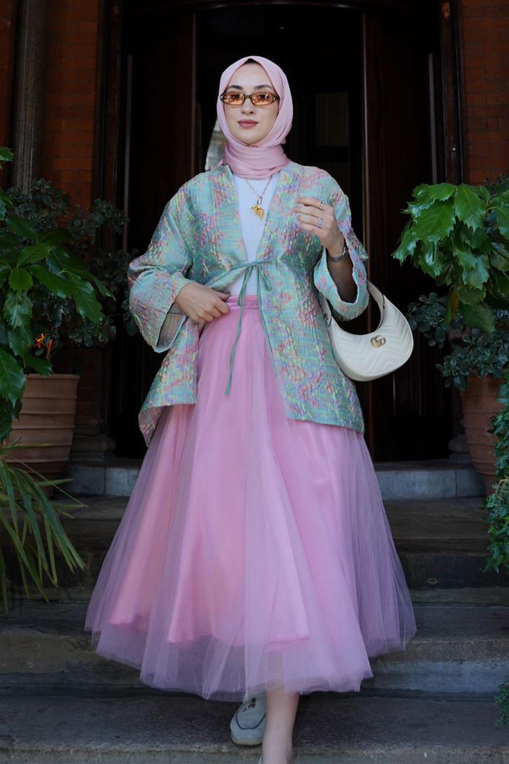 Royal Multilayer Tutu Skirt Pink