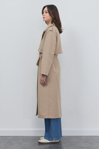 Windbreaker Trench Coat Mink