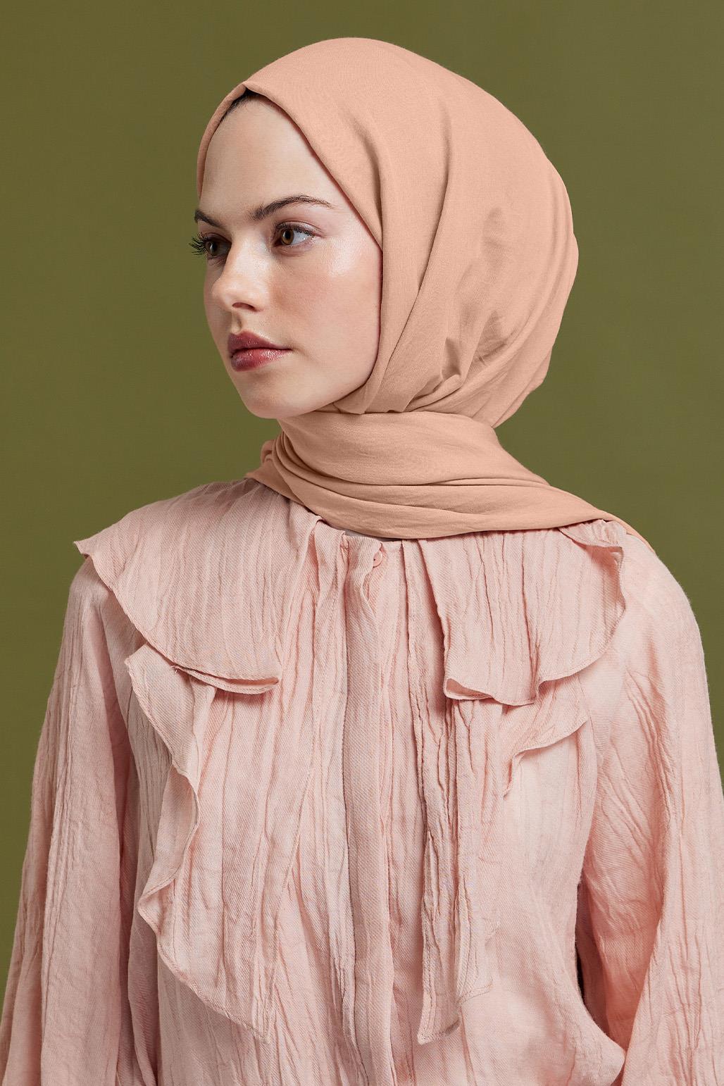 Soft Combed Cotton Shawl Camel