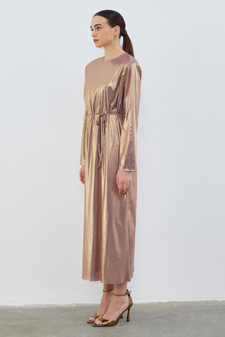 Tiana Padded Dress Lilac