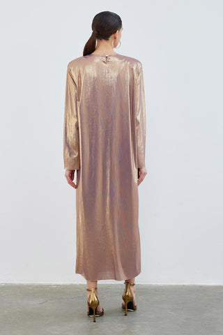 Tiana Padded Dress Lilac