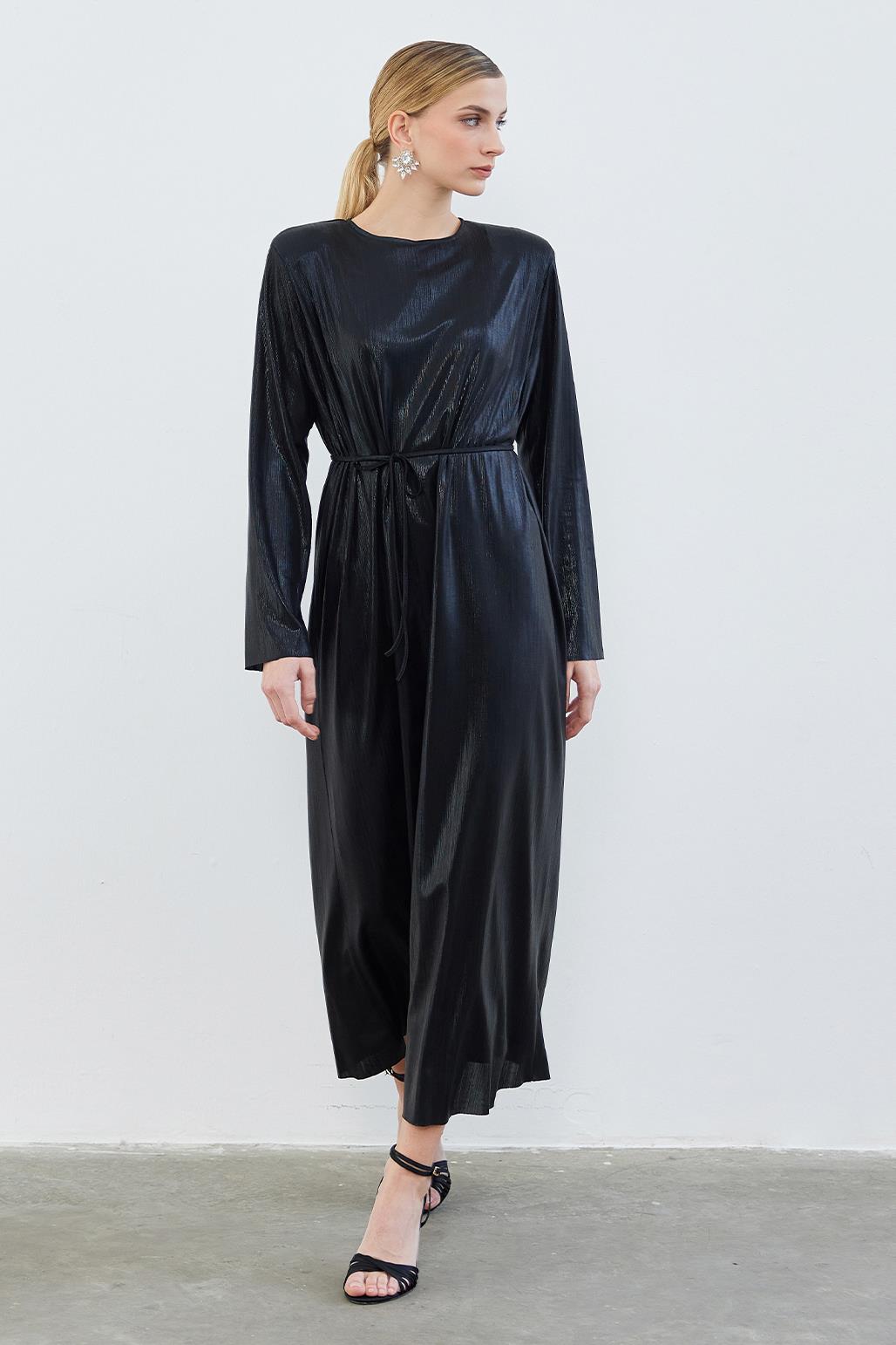 Tiana Padded Dress Black