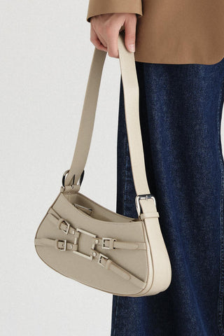 Tina Baugette Bag Beige