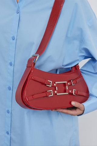 Tina Baugette Bag Red