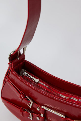 Tina Baugette Bag Red