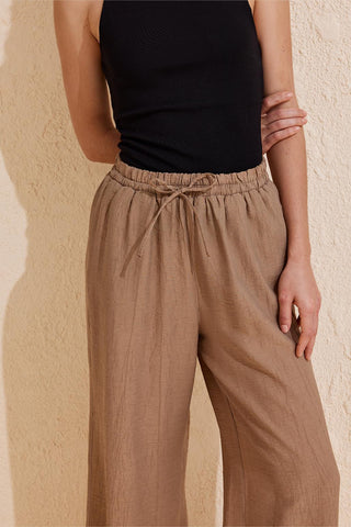 Tree Bark Loose Trousers Sand