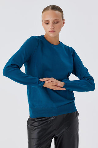 Knitwear Basic Sweater Indigo