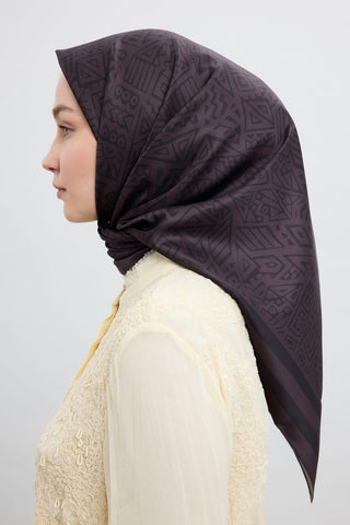 Twill Silk Square Scarf Tina Brown