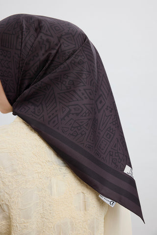 Twill Silk Square Scarf Tina Brown