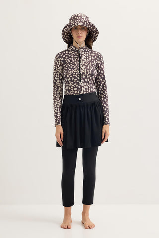 Long Sleeve Printed Swim Tunic Bambi