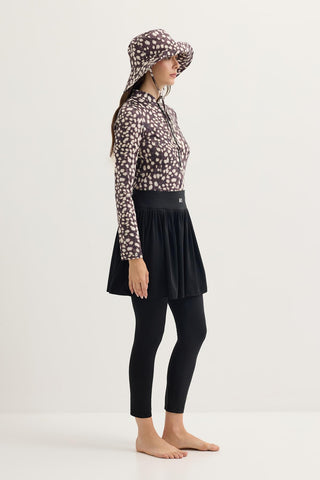 Long Sleeve Printed Swim Tunic Bambi