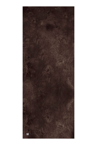 Vela Patterned Cotton Scarf Dark Brown