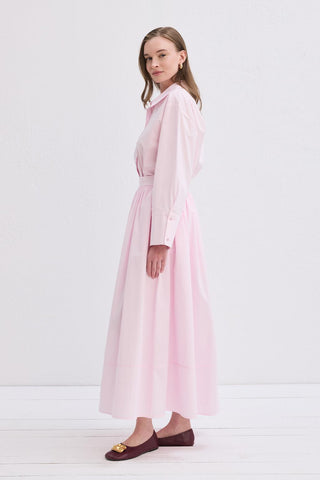 Vera Gathered Skirt Pink