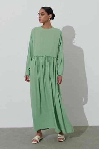 Vera Cotton Dress Mint