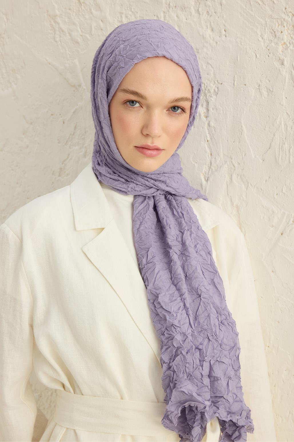 Vual Krash Shawl Lavender